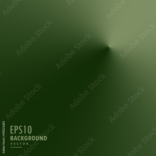 green conical gradient vector background