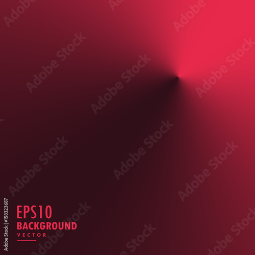 abstract red conical gradient vector background