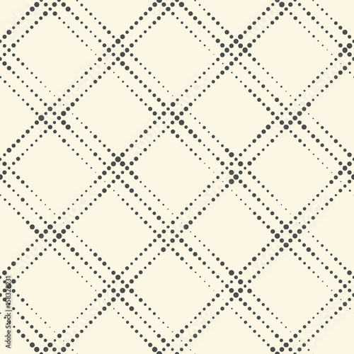 Seamless Grid Pattern. Vect...