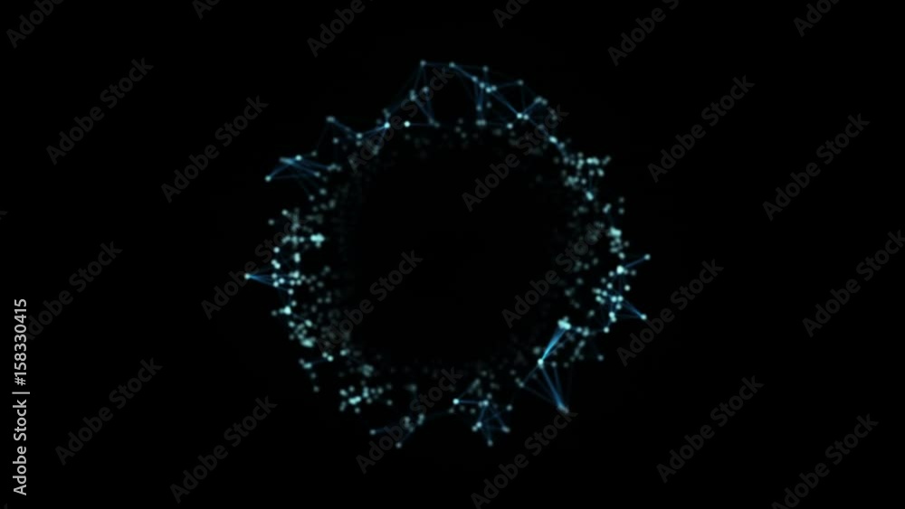 Flying through digital plexus nodes and connection paths within any type of network or system of networks. This animation can be used for visuals, vj, light presentations or as motion background. Flying through digital plexus nodes and connection paths within any type of network or system of networks. This animation can be used for visuals, vj, light presentations or as motion background.