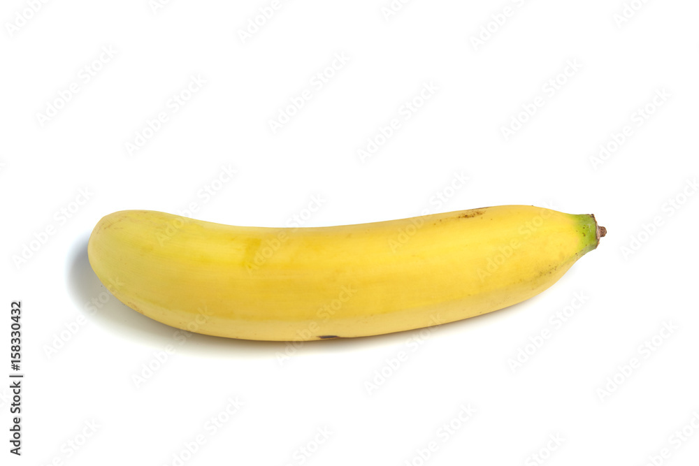 Banana isolated on white background. healthy fruit. Banana isolated on white background. healthy fruit.