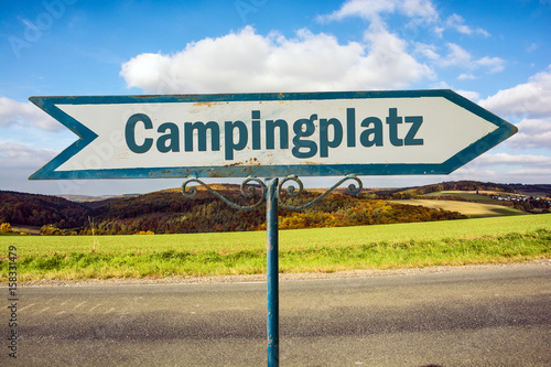 Schild 251 - Campingplatz