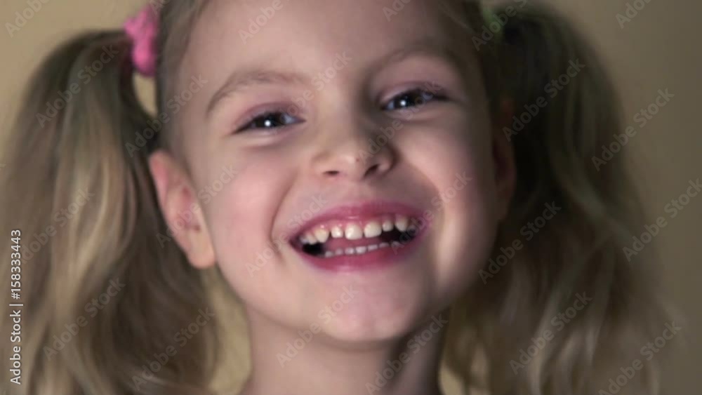 Close-up portret of young girl Close-up portret of young girl