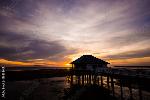 Relaxing beach house photo