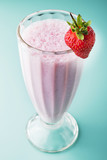 tasty strawberry cocktail