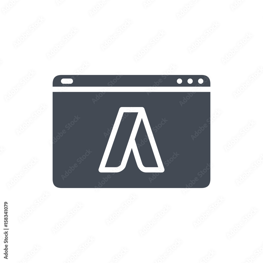 Contextual Advertising Web Seo silhouette Icon Contextual Advertising Web Seo silhouette Icon