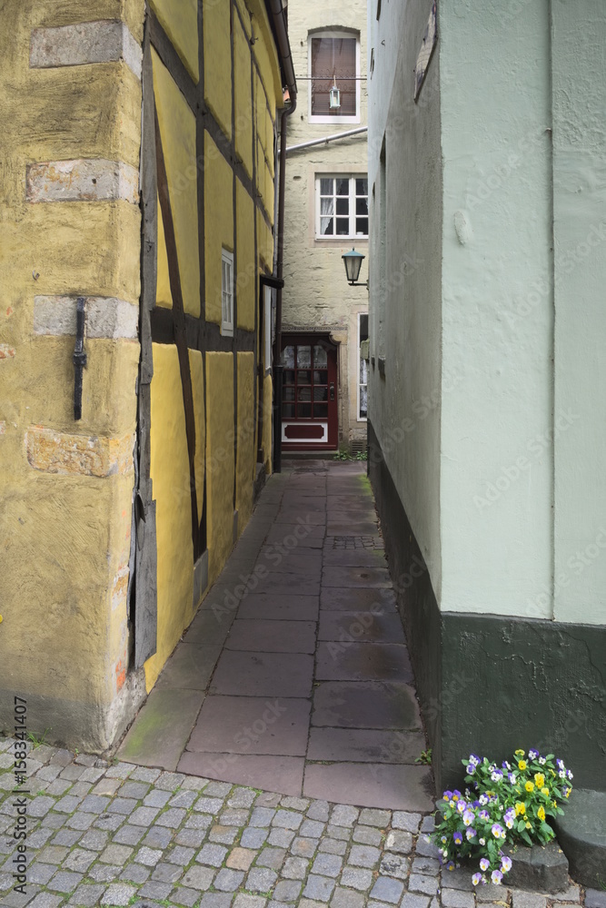 Fototapeta premium Bremen - Schnoor, historisches Gängeviertel, Deutschland