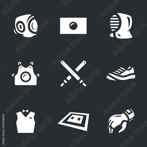 Vector Set of Kendo Icons.