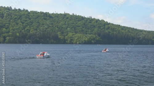 South Lakeland, United Kingdom-May 24, 2017:View of Lake Windermere in the Lake District 