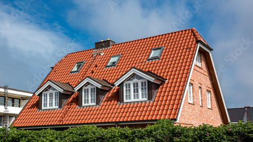 the roof of the house © Kunz Husum