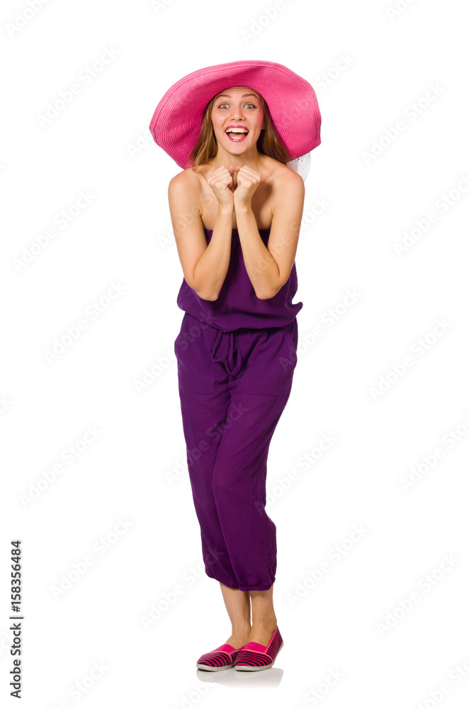 Nice woman model isolated on the white background Nice woman model isolated on the white background