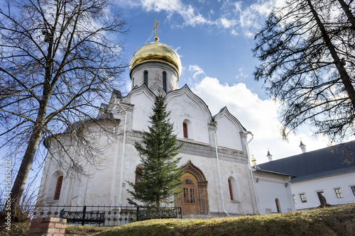 Medieval Savvino Storozhevsky monastery in Zvenigorod, Virgin nativity cathedral