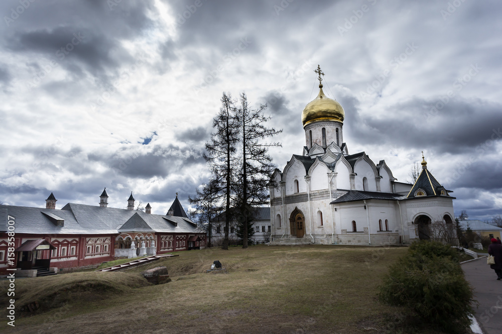 Spectacular Buildings and Towers of Monastery. Spectacular Buildings and Towers of Monastery.