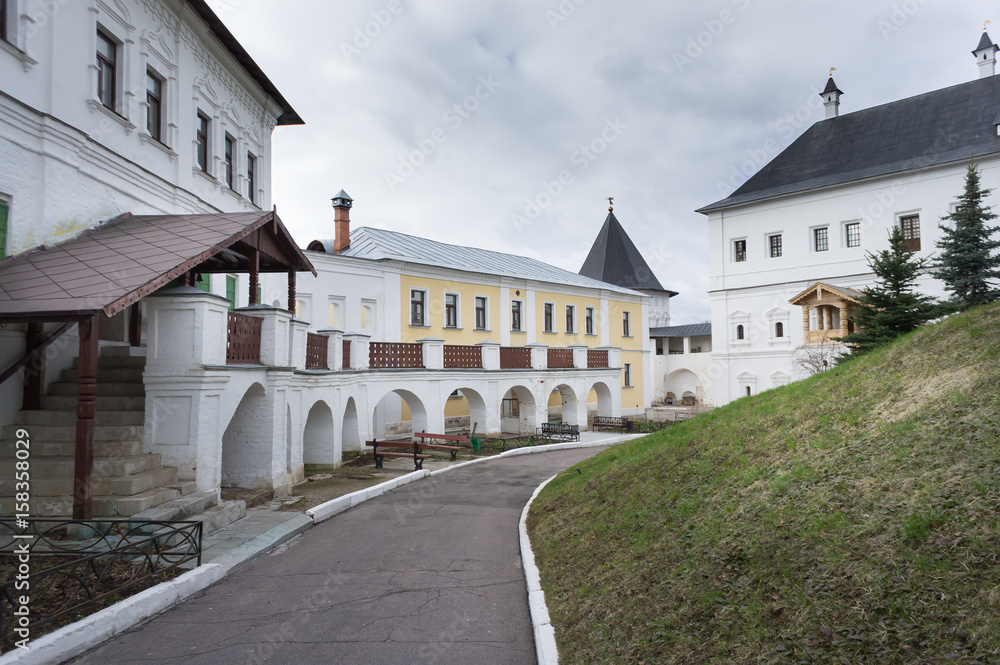 Spectacular Buildings and Towers of Monastery.