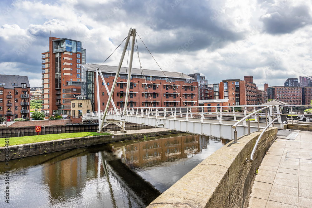 Leeds Dock formerly known as Clarence Dock is a apartments and office complex in central Leeds