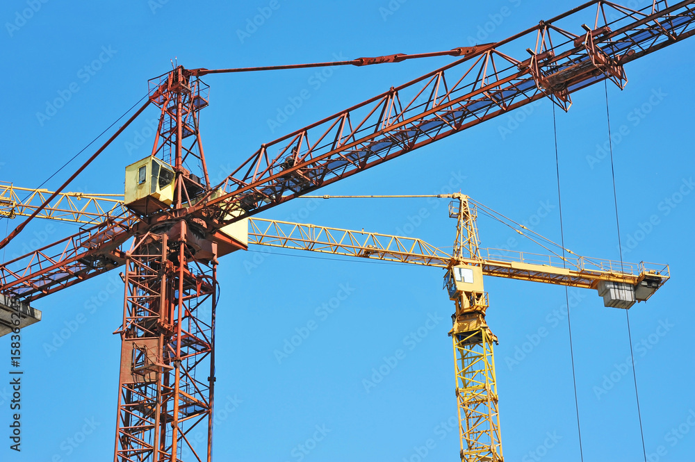 Construction tower crane