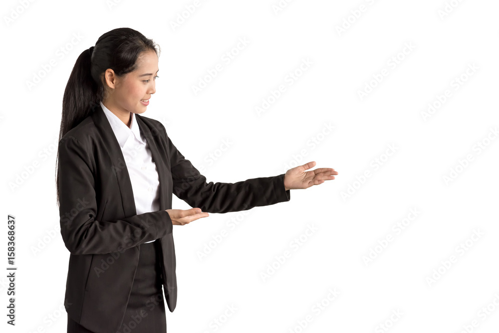 beautiful young business Lady in a suit isolated on white background beautiful young business Lady in a suit isolated on white background