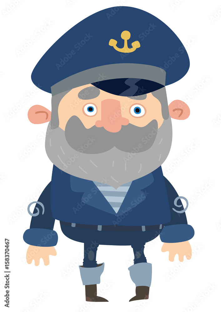 Cartoon Captain Cartoon Captain