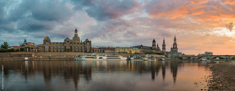 Panorama of Dresden, high resolution