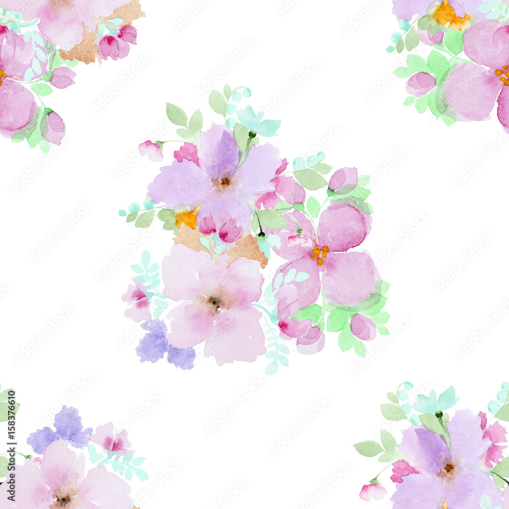 watercolor seamless pattern watercolor seamless pattern