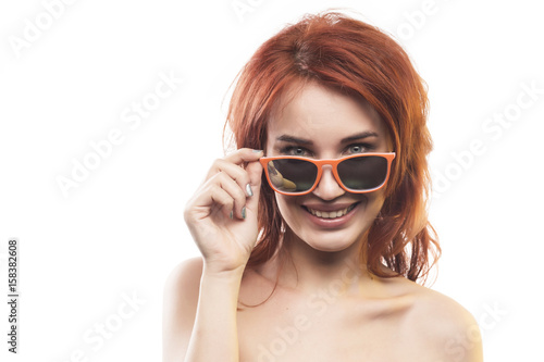 the redhead girl in sunglasses type 5 © Алексей Торбеев
