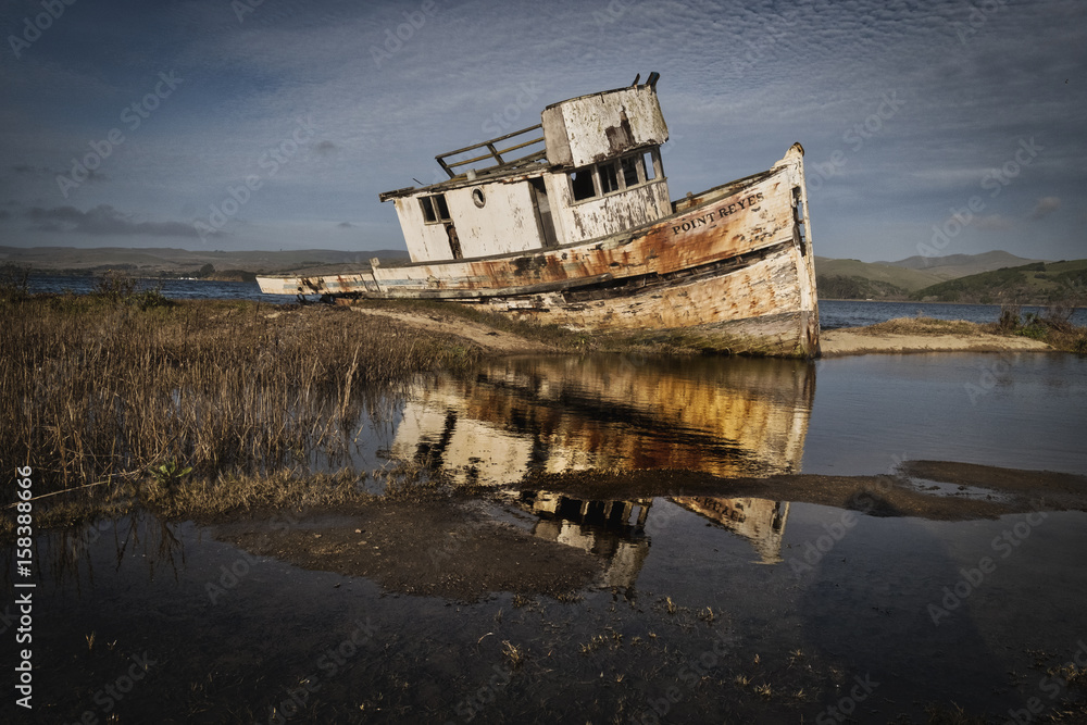 Derelict Fishing Boat, Point Reyes