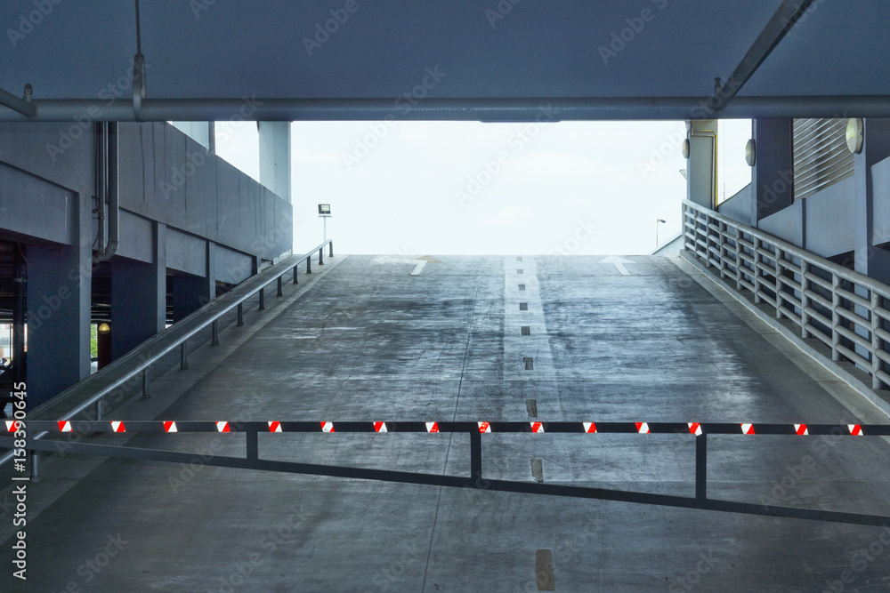 Exit from the indoor car Park Exit from the indoor car Park