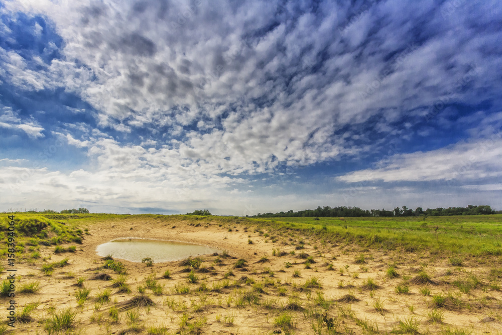 Obraz premium Prairie Pond