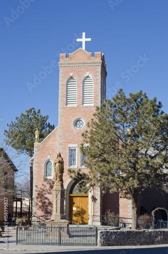 San Juan Bautista Church in San Juan Pueblo © Shelley