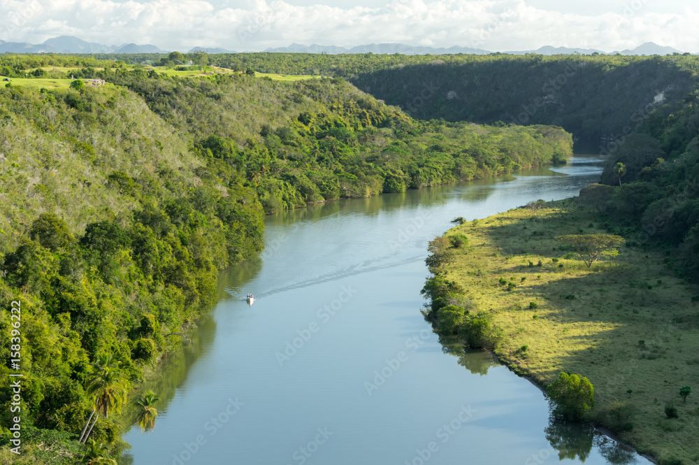 Obraz premium River Chavon.