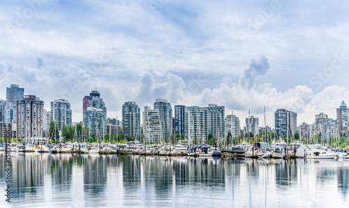 Beautiful view of Vancouver  British Columbia  Canada