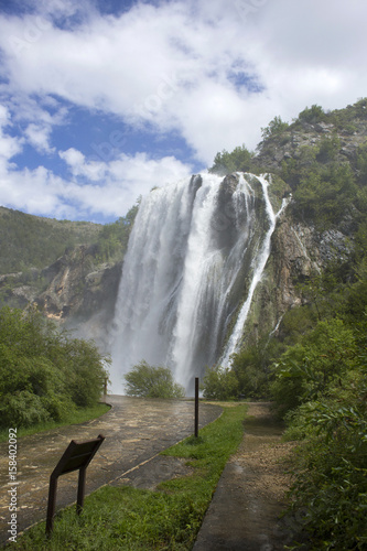 Krcic waterfall by the Knin, Croatia