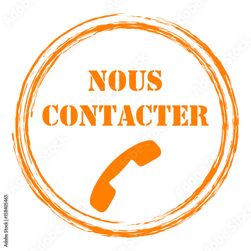 Logo nous contacter.