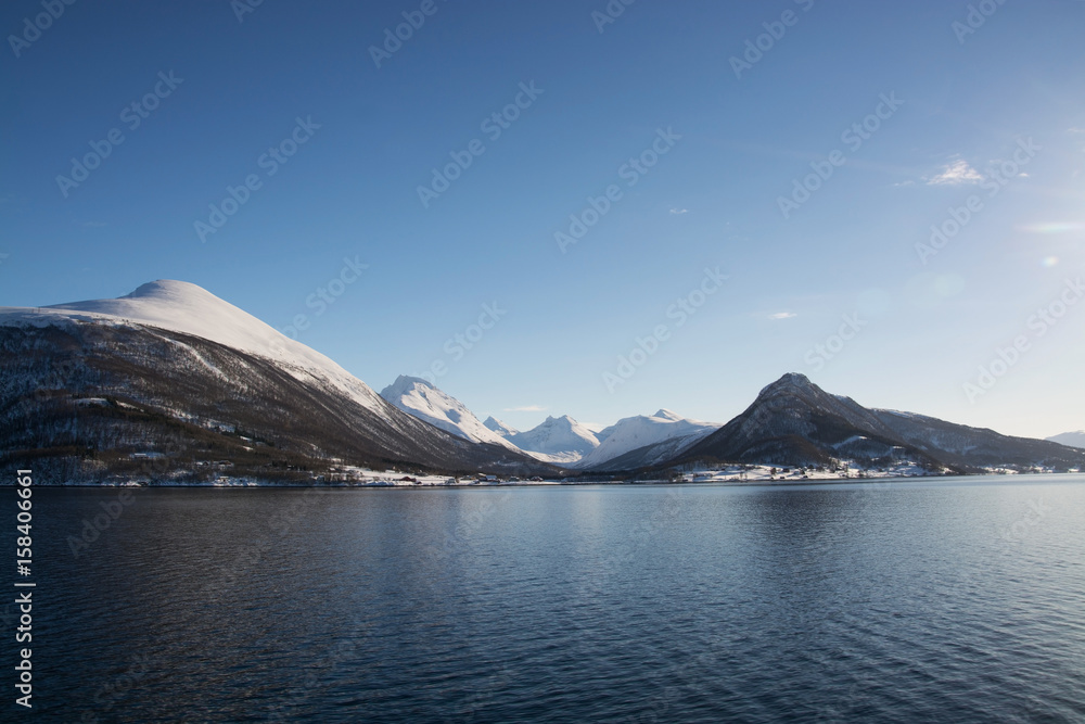 Die Region Troms, Norwegen