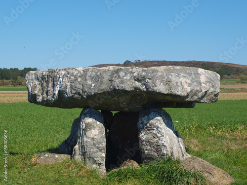 Tableau sur toile Dolmen de Ménez Lié à Saint Nic en Finistère