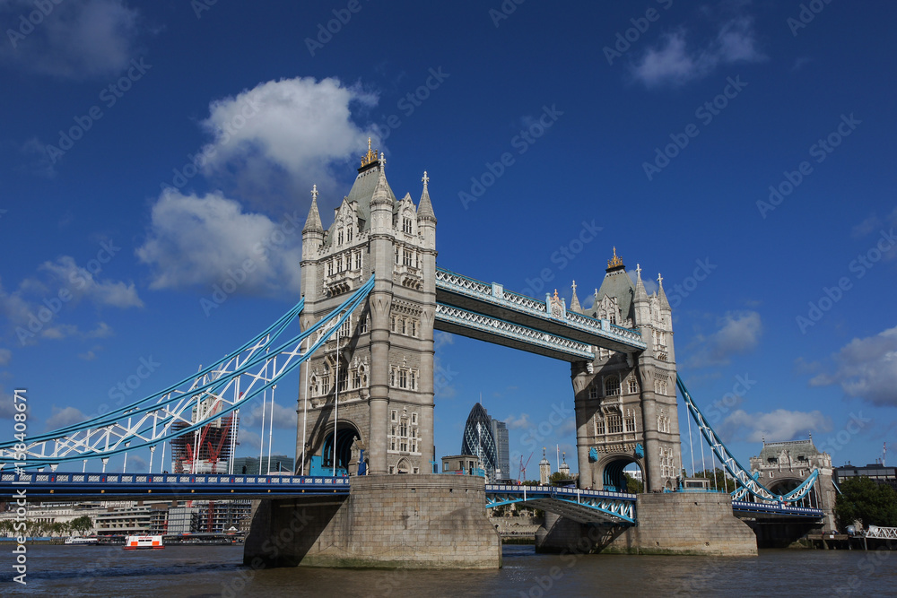 The Tower Bridge at London, United Kingdom