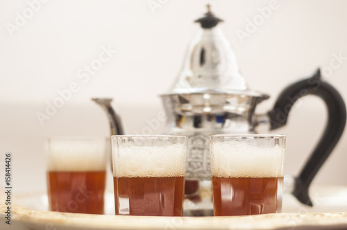 Obraz w ramie arabic tea