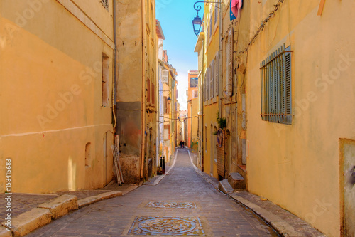 Paved street  in 