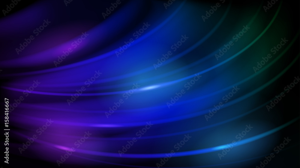 Fototapeta premium Abstract background of curved lines