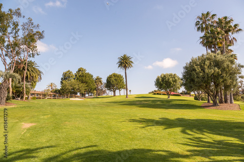 Golfing in Newport Beach, California