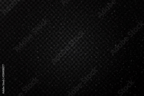 Vector realistic isolated white ashes effect on the transparent background.