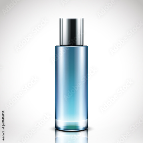 blank cosmetic bottle