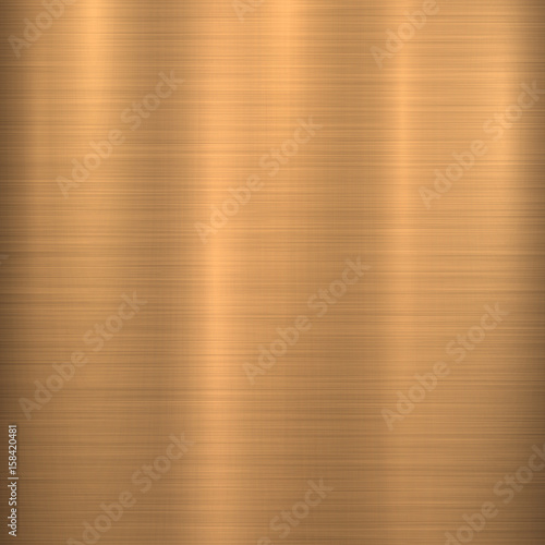 Bronze metal technology background with polished, brushed texture, chrome, silver, steel, aluminum, copper for design concepts, web, prints, posters, wallpapers, interfaces. Vector illustration.