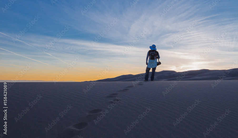 walking through dessert walking through dessert