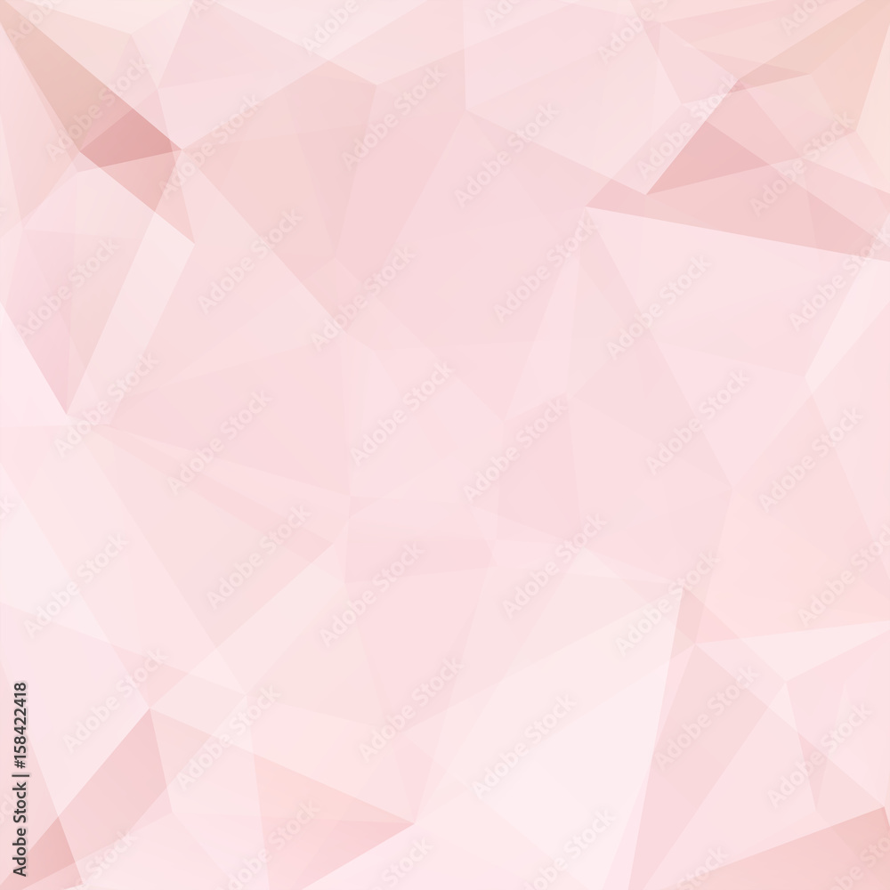 Polygonal vector background. Can be used in cover design, book design, website background. Vector illustration. Pastel pink, white colors. Polygonal vector background. Can be used in cover design, book design, website background. Vector illustration. Pastel pink, white colors.