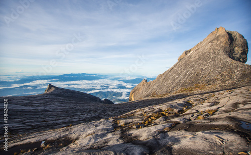 amazing view from the top of Mount Kinabalu