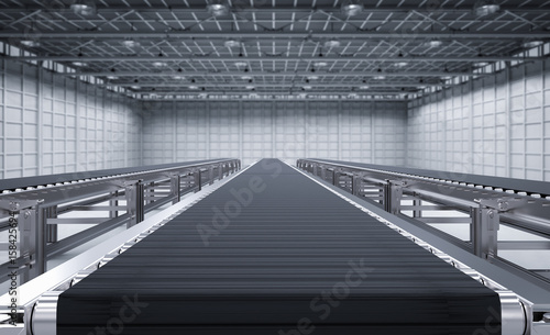 rubber conveyor belt photo