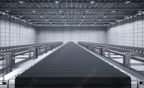 Quadro su tela rubber conveyor belt