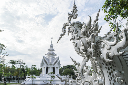 Wat Rong Khun, Chaingrai, Thailand. photo