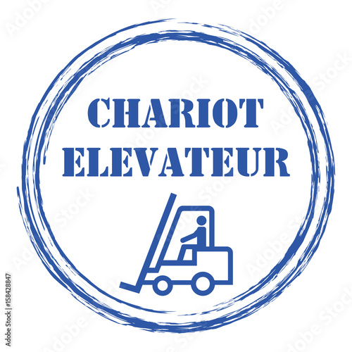 Logo chariot élévateur.